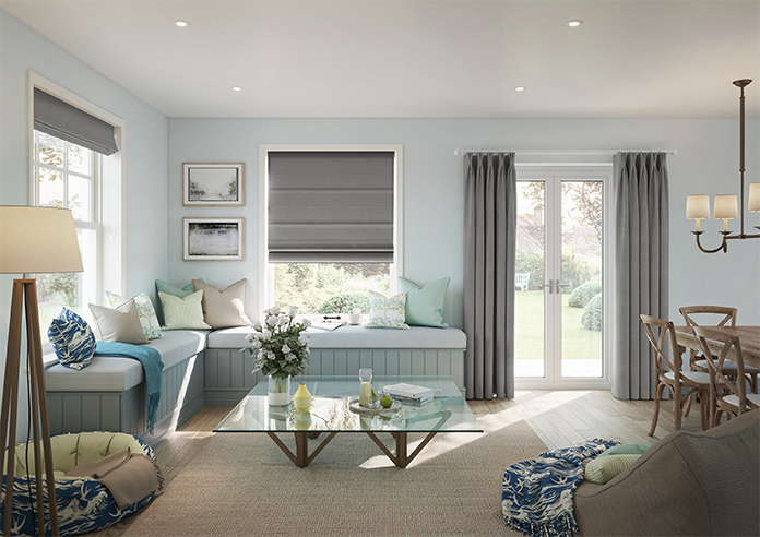 Faye, Asphalt - Roman Blind - Image 8